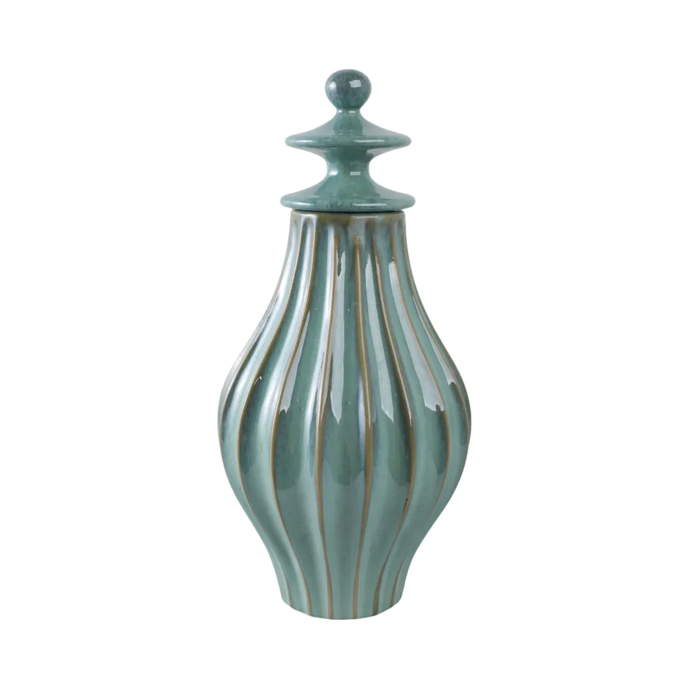 CALEWIND BLUE JAR 19 (IN)