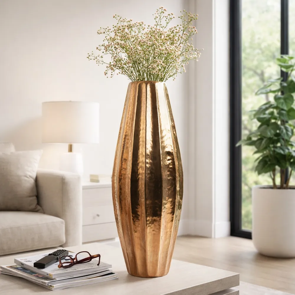 MORTONCREST GOLD VASE 35 (IN)