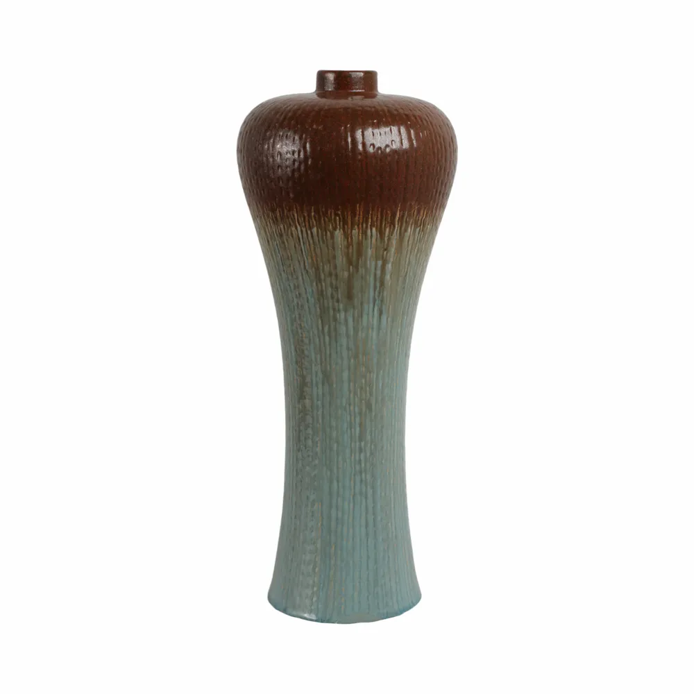 GAVINLAKE BROWN VASE 26 (IN)