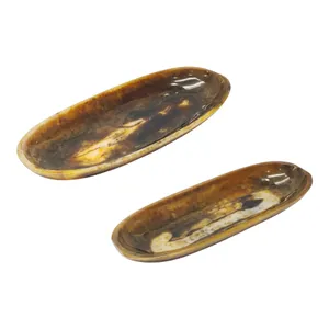 ROLANDWIND SET OF 2 BROWN BOWLS 2 (IN) 1