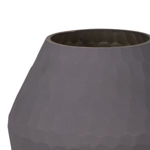 DAYTONSHAW BRONZE GLASS VASE 17 (IN) 5