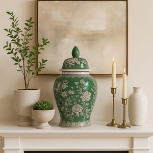 ELDREDPORT GREEN CHINOISERIE 19 (IN) 2