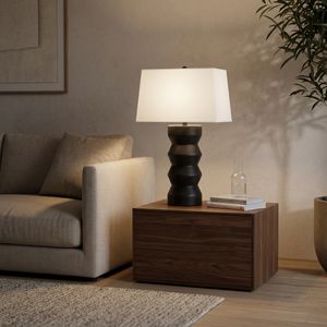 BENTONHOLM BLACK LAMP 28 (IN) 10