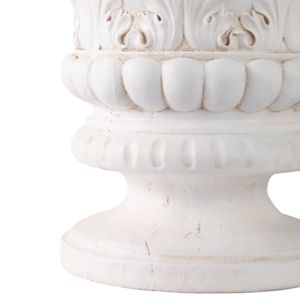 FLEMMINGOAK SET OF 2 IVORY PLANTER 21 (IN) 5
