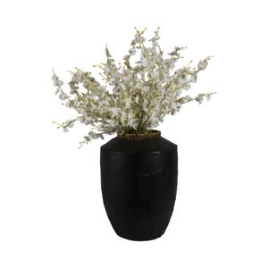 BLAINECLIFF BLACK VASE 19 (IN) 3