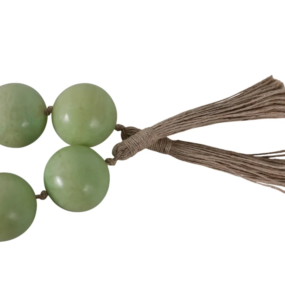 PALMERHAVEN GREEN BEAD 2 (IN)