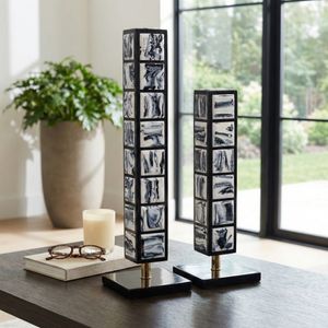 EATONHAM SET OF 2 BLACK DECOR 21 (IN) 11