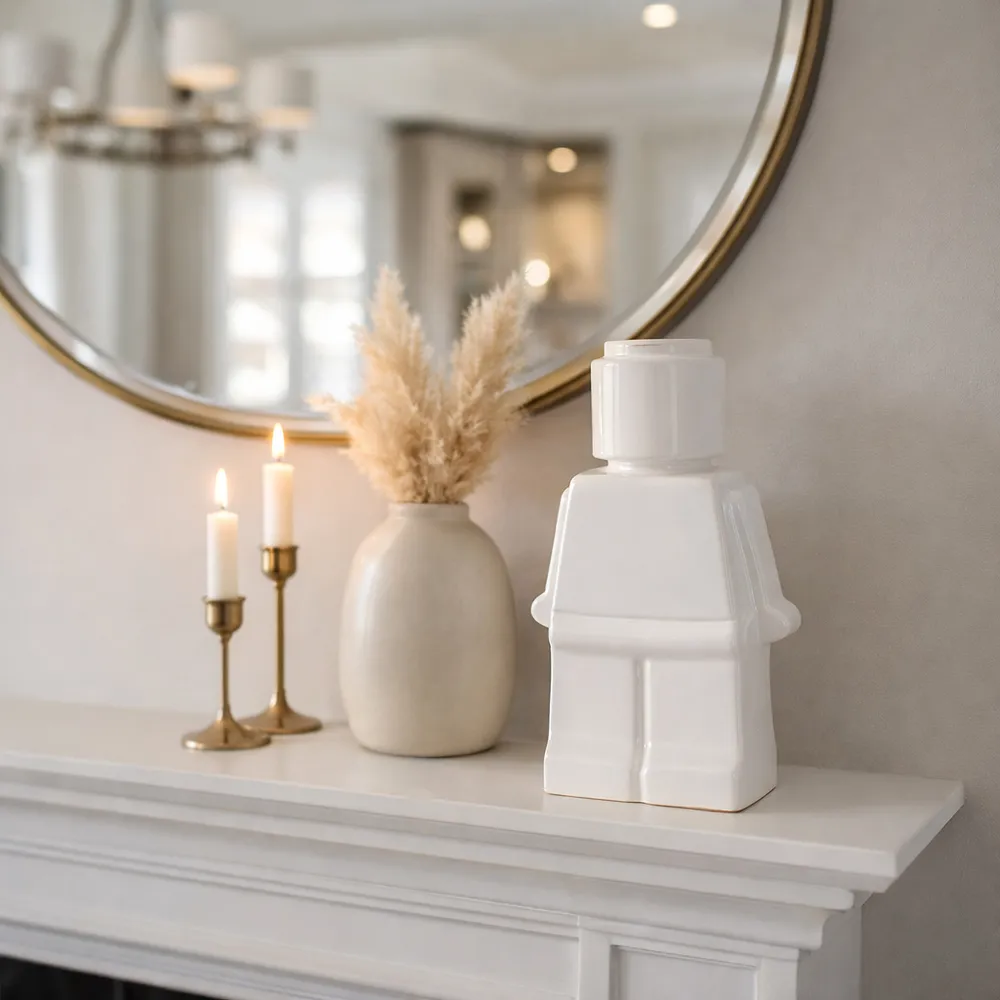 HARLOWRIDGE WHITE DECOR 12 (IN)
