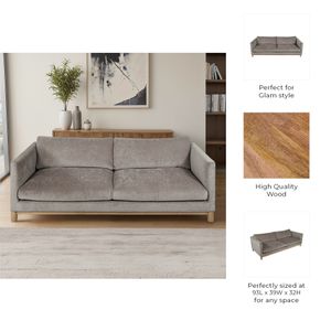 HESTONSIDE GRAY SOFA 32 (IN) 10