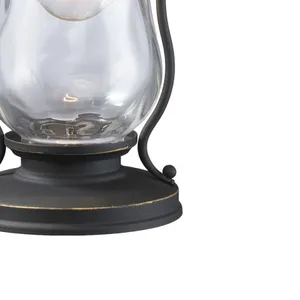 Farmstead 6'' Wide 1-Light Outdoor Pendant - Matte Black 4