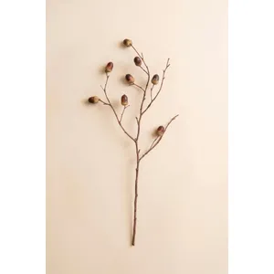 Artificial Acorn Spray 2