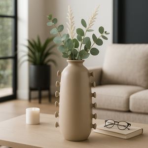 BURGESSBROOK TAN VASE 18 (IN) 11