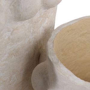 CASTONBURN SET OF 2 WHITE PLANTER 16 (IN) 8