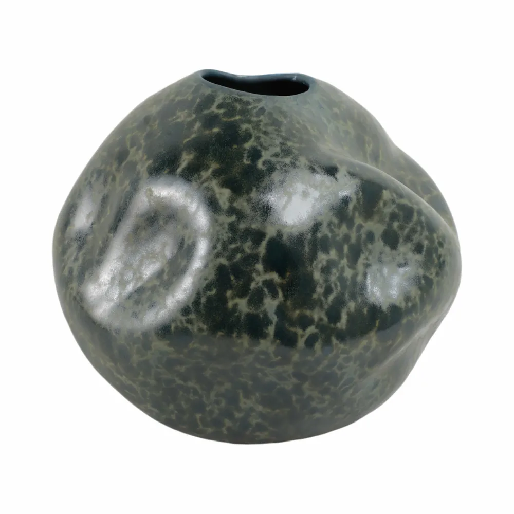 BRAMHAM BLACK VASE 9 (IN)