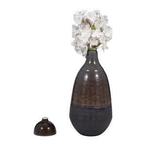 CARLINFIELD BROWN VASE 18 (IN) 3