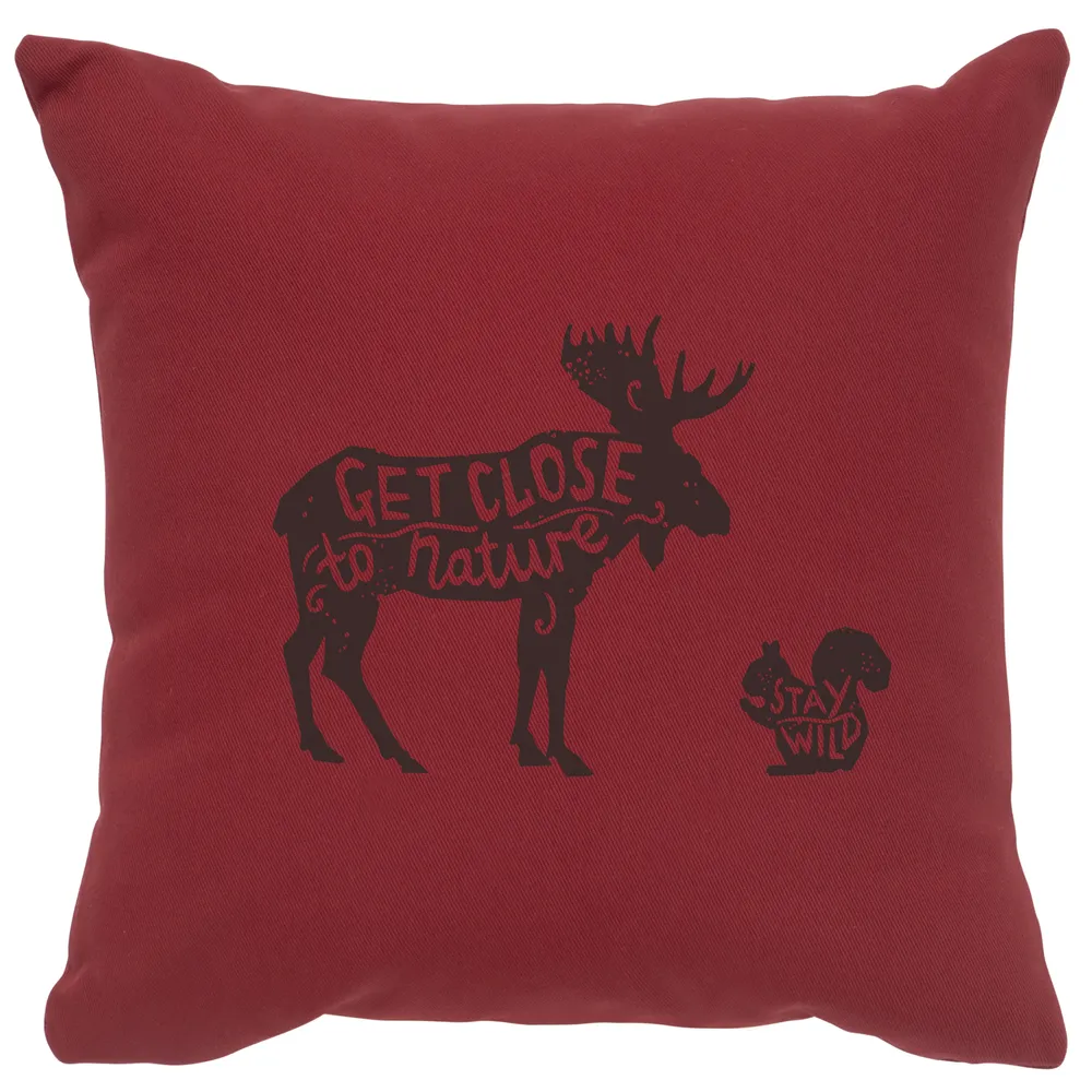 Image Pillow - Close to Nature - Cotton Brick