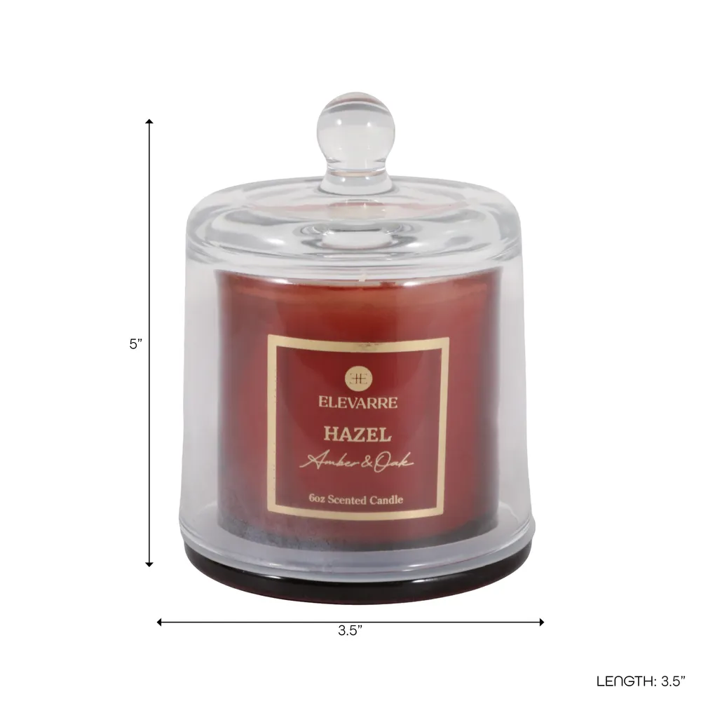 HEMMINGWORTH HAZEL AMBER & OAK CANDLE 5 (IN)