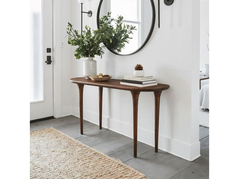 Spiker Console Table Walnut 2