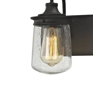 Hamel 24'' Wide 3-Light Vanity Light - Oil Rubbed Bronze 4