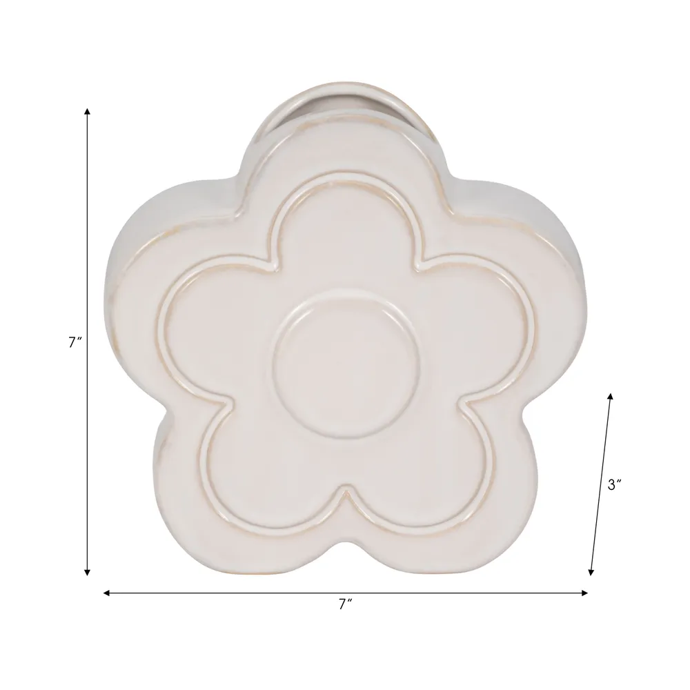 LUCASCREST IVORY VASE 7 (IN)