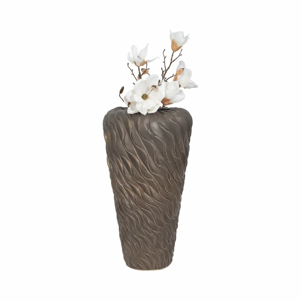 DRAKERUN BROWN VASE 24 (IN)