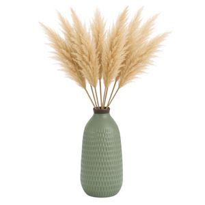 HOLLIS GREEN VASE 16 (IN) 3