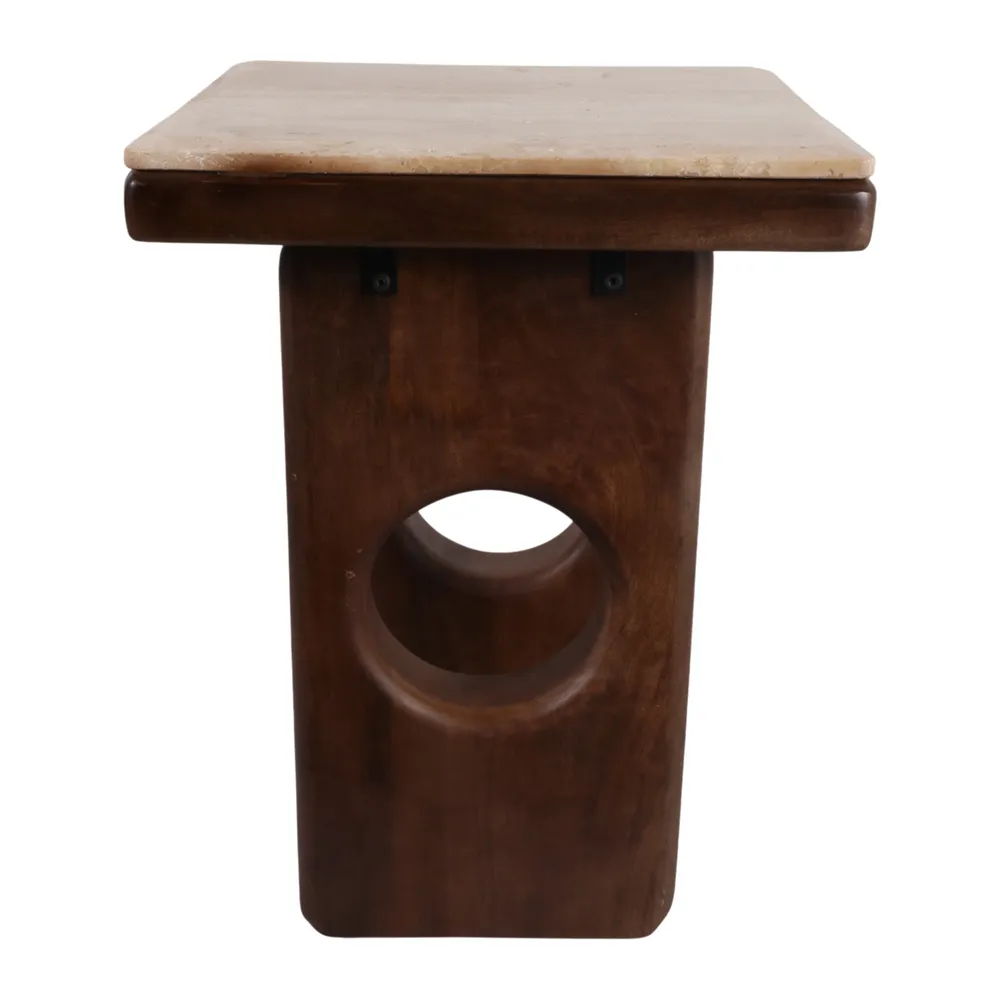 ELWINPARK TAN TABLE 21 (IN)