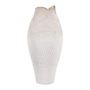 DENNINGLAND WHITE VASE 26 (IN) 6