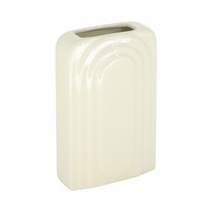 GRAYDONTON WHITE VASE 7 (IN) 4