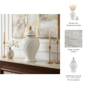 CAMDENBROOK WHITE CHINOISERIE 20 (IN) 9