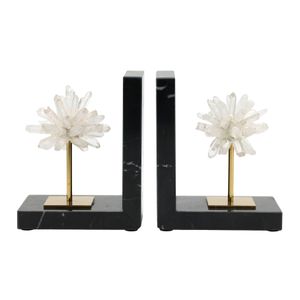 TUCKERLAKE SET OF 2 BLACK BOOKENDS 7 (IN) 1