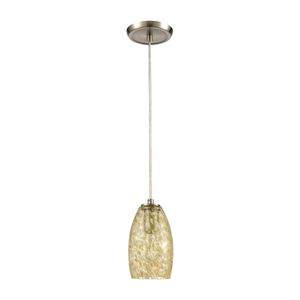 Golden Pasture 5'' Wide 1-Light Mini Pendant - Gold 2