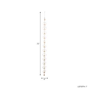 SLATERFIELD GOLD WIND CHIME 72 (IN) 8