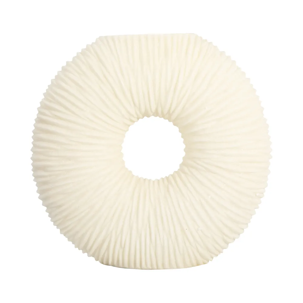 DALEMOOR WHITE VASE 15 (IN)