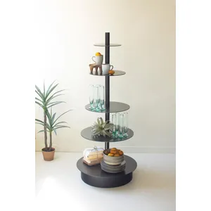 Five-Tiered Round Iron Store Display 5