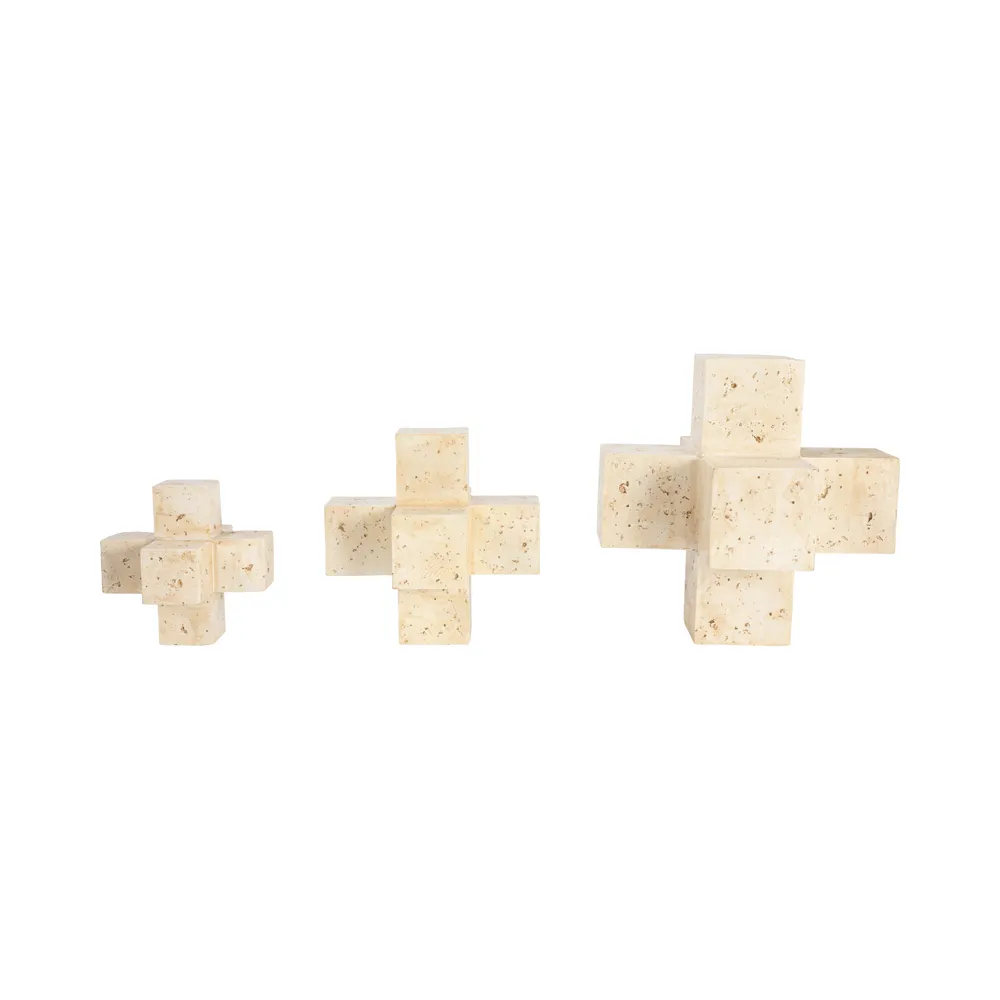 OWENHOLM SET OF 3 IVORY DECOR 10 (IN)