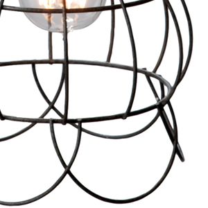 Wire 6'' Wide 1-Light Mini Pendant - Oil Rubbed Bronze 3