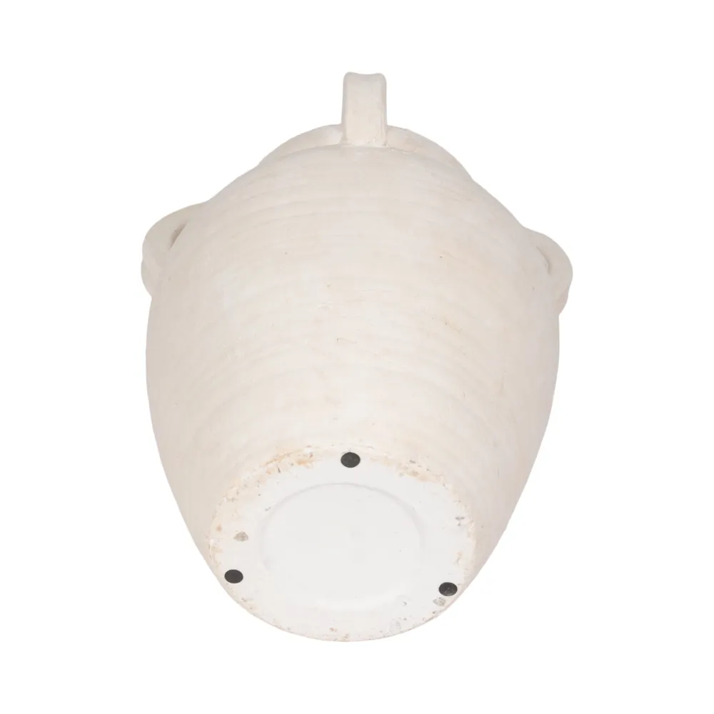 SKYELAKE WHITE VASE 12 (IN)