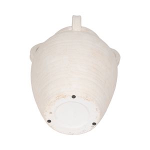 SKYELAKE WHITE VASE 12 (IN) 7