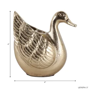 ALMAWORTH GOLD CANDLE HOLDER 4 (IN) 10