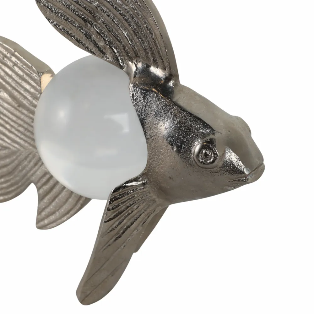 SHAYOAK SILVER DECOR 9 (IN)