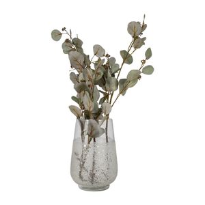 HANNAHMORE CLEAR GLASS VASE 10 (IN) 4