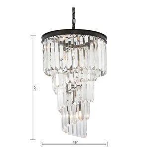 Palacial 16'' Wide 6-Light Chandelier - Oil Rubbed Bronze 2