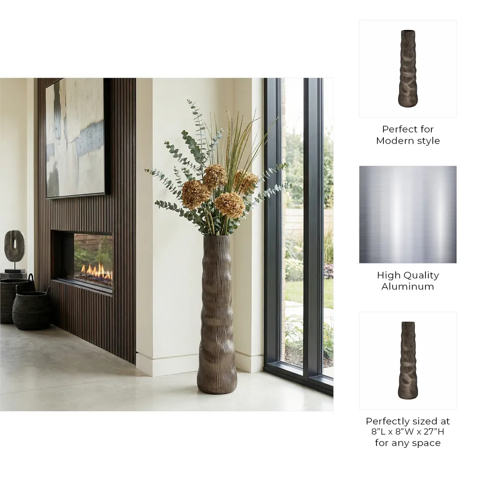 TATUMBURN BRONZE VASE 27 (IN)
