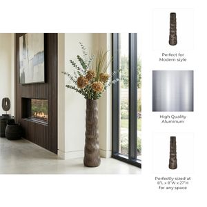 TATUMBURN BRONZE VASE 27 (IN) 11