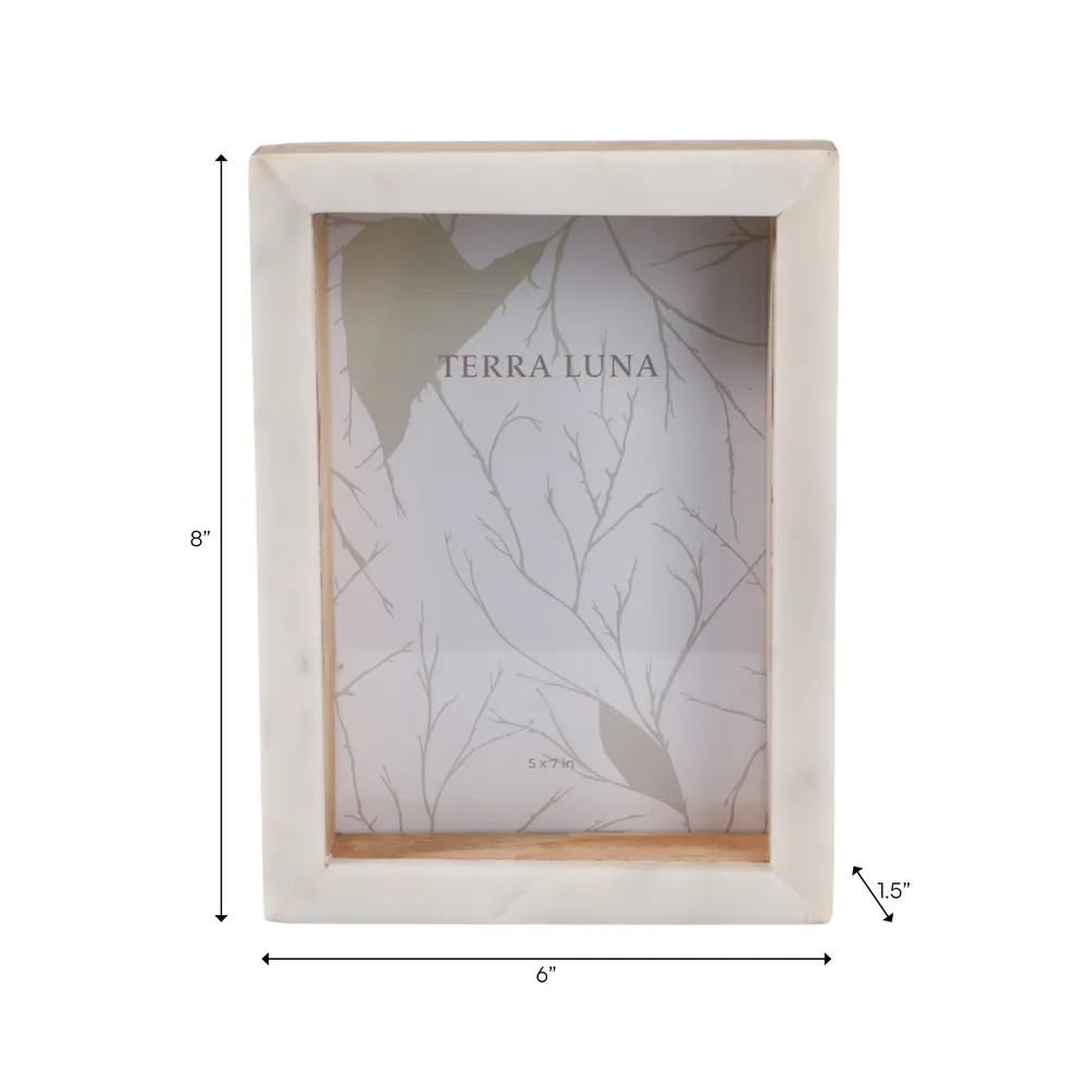 PEARLDALE WHITE FRAME 8 (IN)