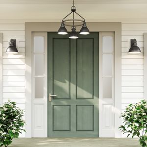 North Shore 24'' Wide 3-Light Outdoor Pendant - Iron 6