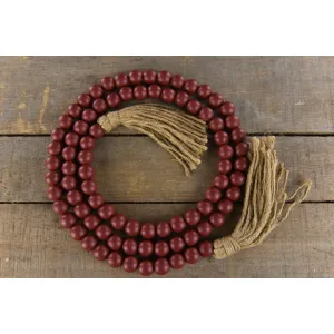 Cranberry Beaded Garland 59in 2