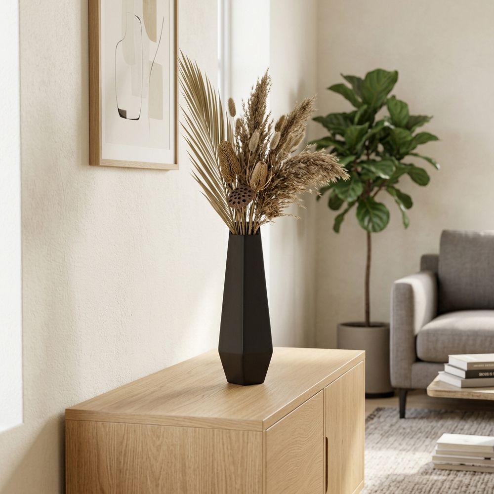 CANTONSTONE GRAY VASE 13 (IN)