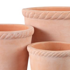 COOPERSHAW SET OF 3 RED PLANTER 15 (IN) 6